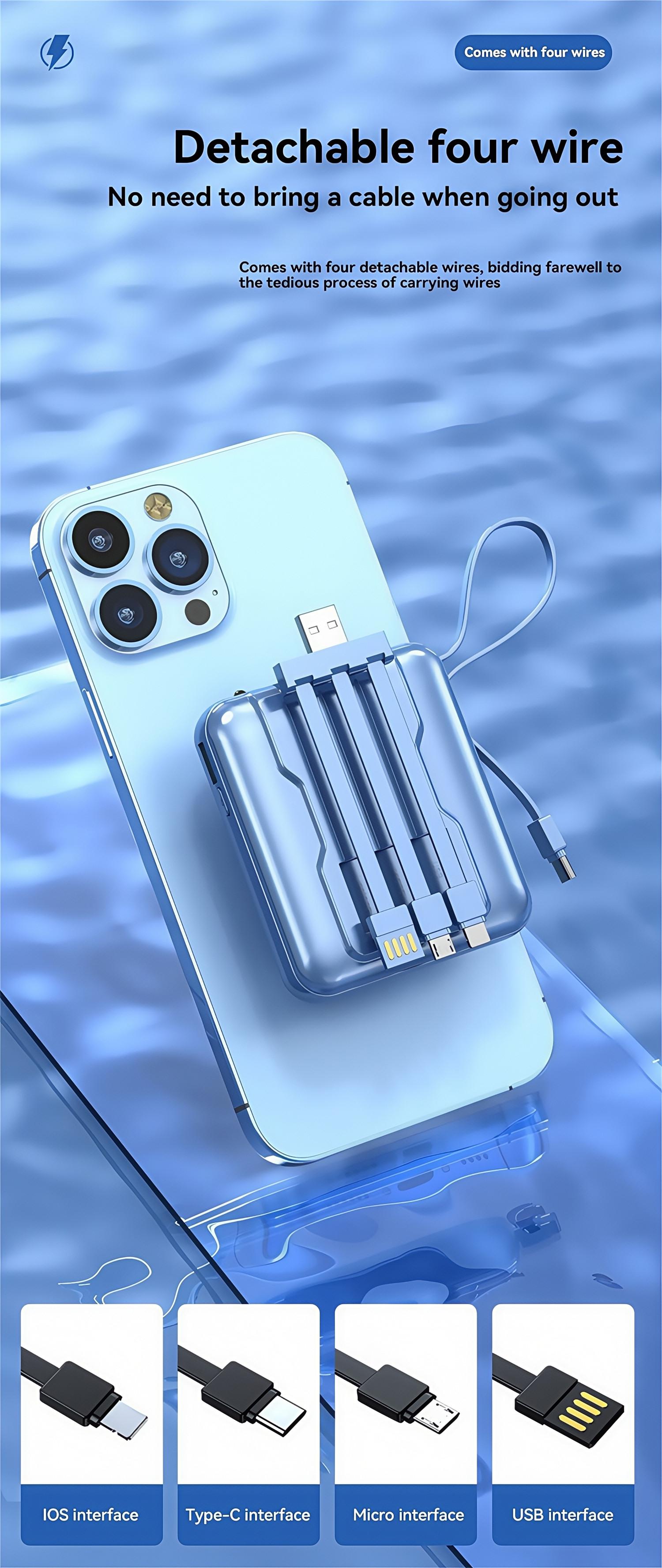 China Factory 10000mAh Power Bank 66W Super Fast Charging Built-in Cable Design Portable External Battery Universally Compatibile with iPhone Samsung Xiaomi Wholesale China Factory 10000mAh Power Bank 66W Super Fast Charging Built-in Cable Design Portable External Battery Universally Compatibile with iPhone Samsung Xiaomi Wholesale power bank,fast charging power bank,iphone power bank,xiaomi power bank,power bank factory,power bank factory china,china power bank factory