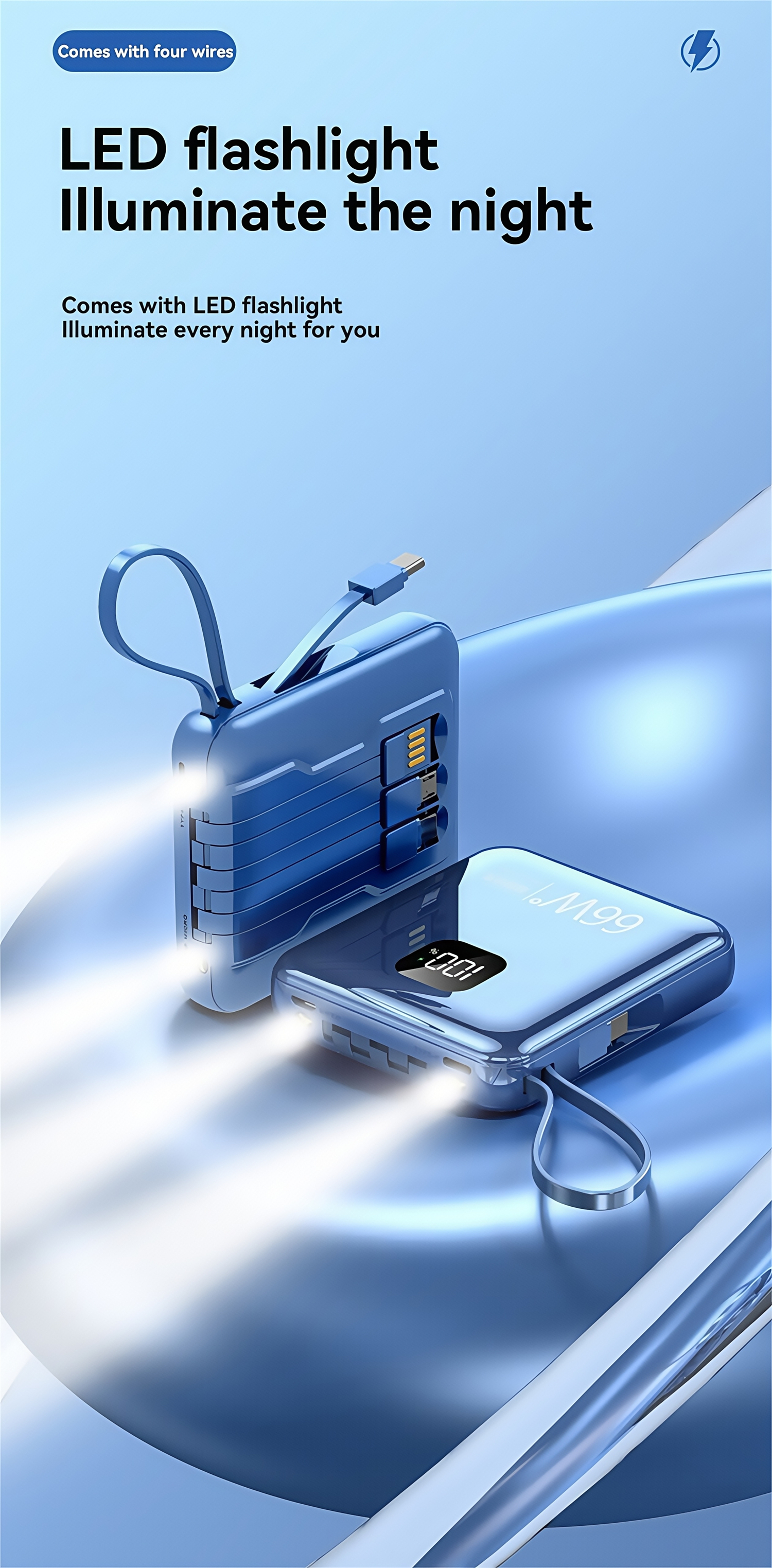 China Factory 10000mAh Power Bank 66W Super Fast Charging Built-in Cable Design Portable External Battery Universally Compatibile with iPhone Samsung Xiaomi Wholesale China Factory 10000mAh Power Bank 66W Super Fast Charging Built-in Cable Design Portable External Battery Universally Compatibile with iPhone Samsung Xiaomi Wholesale power bank,fast charging power bank,iphone power bank,xiaomi power bank,power bank factory,power bank factory china,china power bank factory