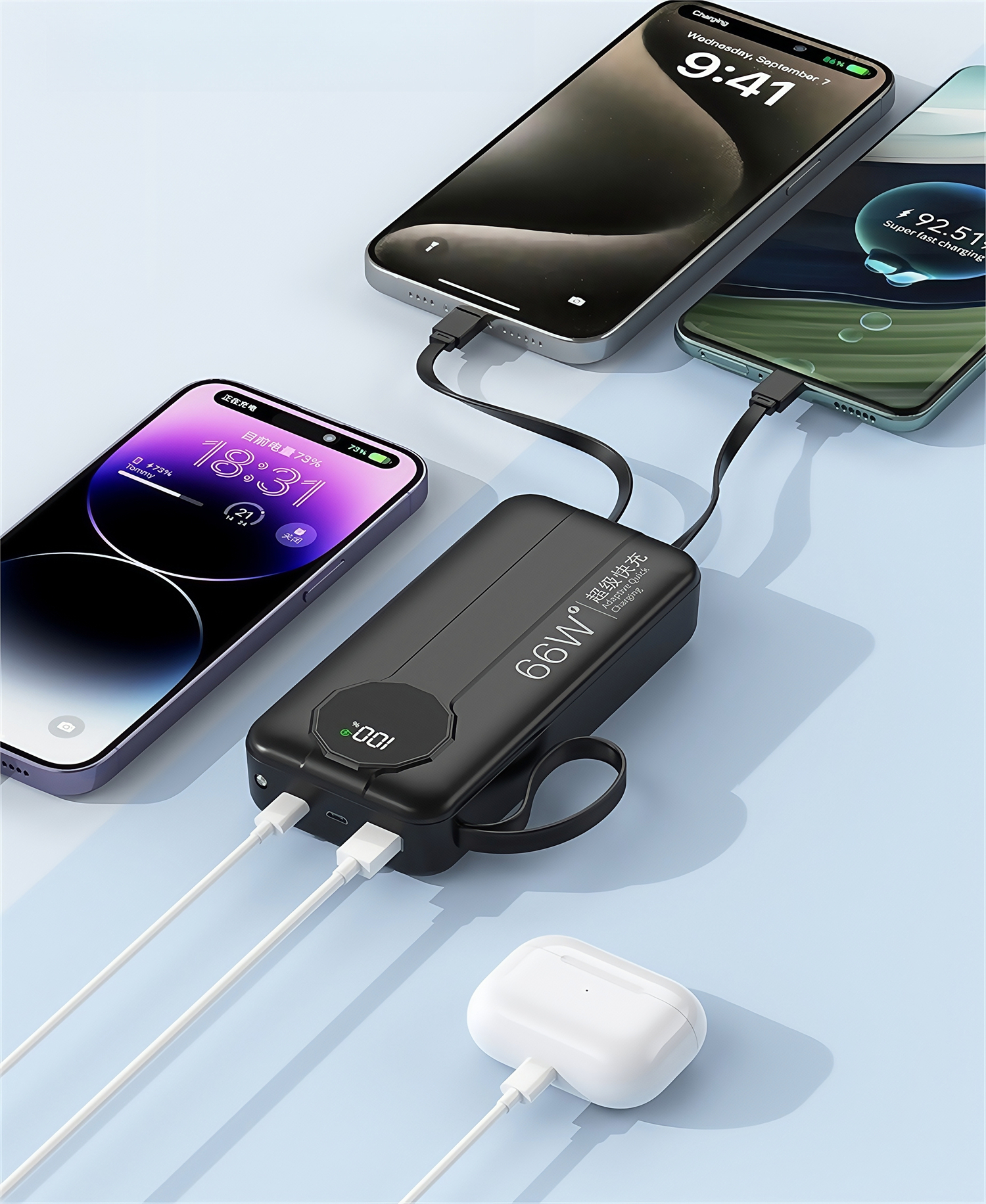 China Factory 30000mAh 20000mAh High-Capacity Power Bank with 66W Super Fast Charging Digital Display Compatible with iPhone Samsung Huawei Xiaomi China Factory 20000mAh High-Capacity Power Bank with 66W Super Fast Charging Digital Display Compatible with iPhone Samsung Huawei Xiaomi power bank,fast charging power bank,iphone power bank,xiaomi power bank,power bank factory,power bank factory china,china power bank factory,20000mAh Power Bank