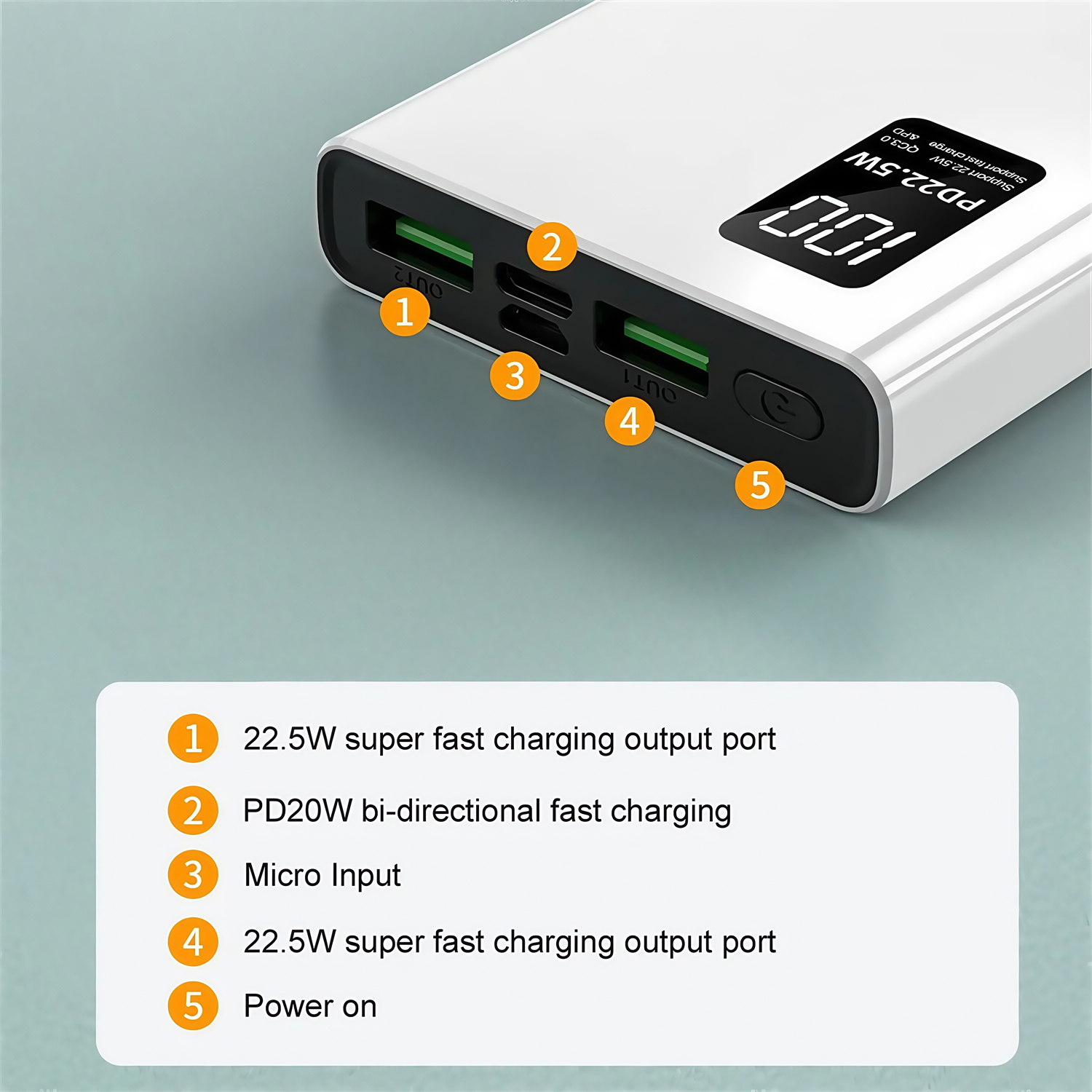 20000mAh 10000mAh Power Bank Fast Charging 22.5W Portable Charger Built In Cables External Battery Digital Display for Travel Office Daily Use 20000mAh 10000mAh Power Bank Fast Charging 22.5W Portable Charger Built In Cables External Battery Digital Display for Travel Office Daily Use portable Power bank,xiaomi power bank,iphone power bank,samsung power bank,fast charging power bank,22W power bank,10000mah power bank,20000mah power bank,power bank factory,power bank wholesale