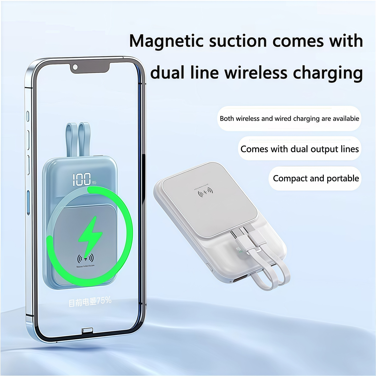 22.5W Magnetic Wireless Power Bank 10000mAh 5000mAh Ultra Capacity Super Fast Charging Magsafe External Battery Charger Portable Powerbank for iPhone15 Samsung Xiaomi Daily Office Travel Use 22.5W Magnetic Wireless Power Bank 10000mAh 5000mAh Ultra Capacity Super Fast Charging Magsafe External Battery Charger Portable Powerbank for iPhone15 Samsung Xiaomi Daily Office Travel Use portable Power bank,xiaomi power bank,iphone power bank,samsung power bank,fast charging power bank,22W power bank,10000mah power bank,20000mah power bank,power bank factory,power bank wholesale