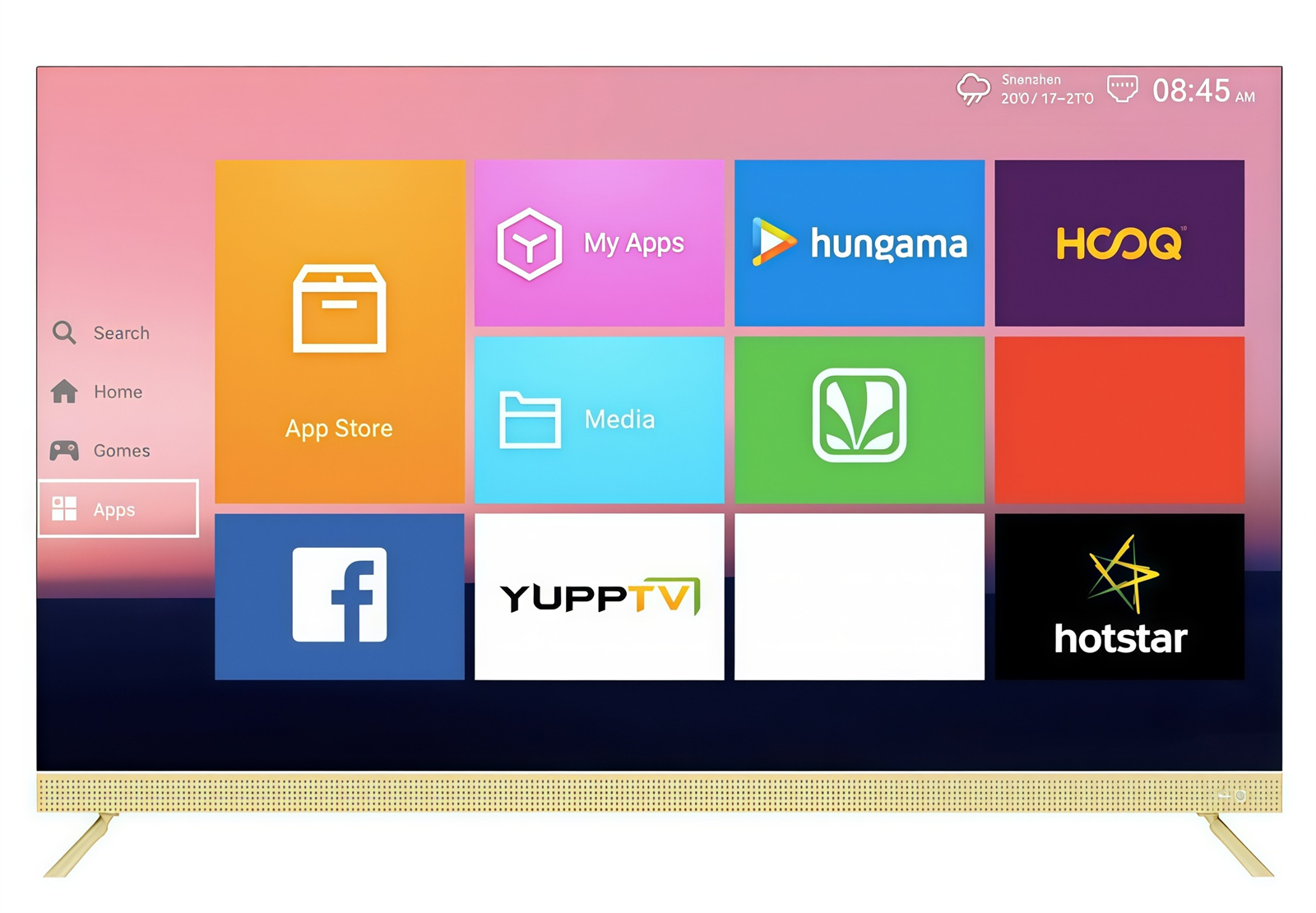 32 Inch Smart LED TV Android LED Plastic Shell Television 8K 4K Borderless Television DVB T2 S2   