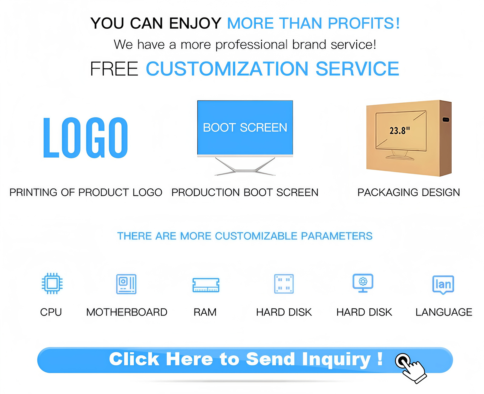 32 Inch Smart LED TV Android LED Plastic Shell Television 8K 4K Borderless Television DVB T2 S2   