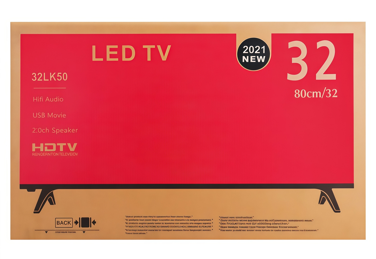 32 Inch Smart LED TV Android LED Plastic Shell Television 8K 4K Borderless Television DVB T2 S2   