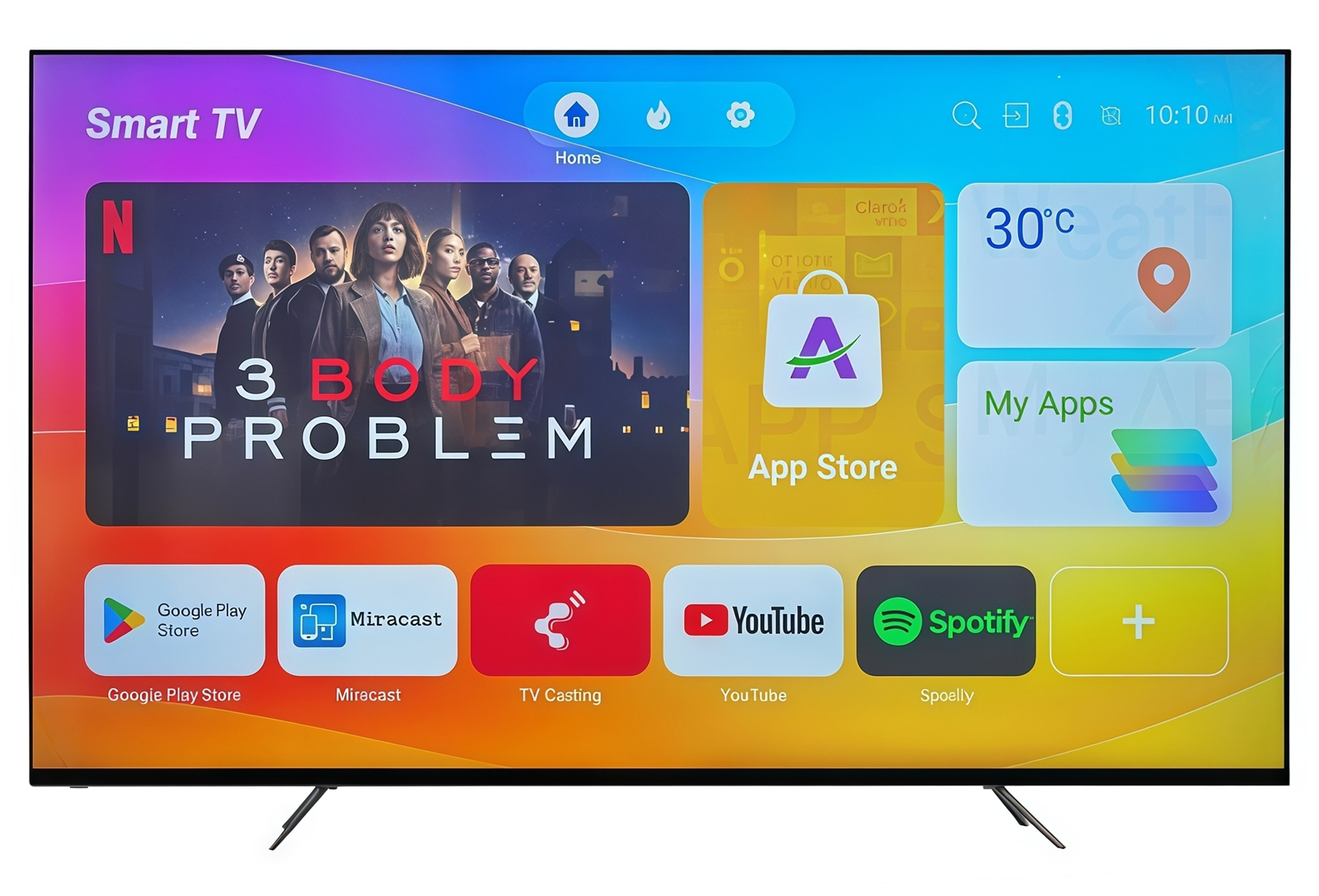 55 Inch QLED Frameless 4K UHD Ultra Slim LG Samsung BOE Screen Android Smart LED Flat Television TV 4K HD TV DTV ATV Flat Screen LED Televisions With DVB T2 S2  
