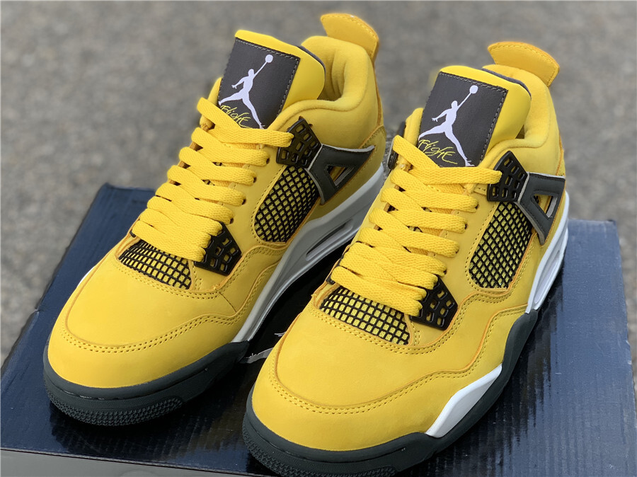 Nike Air Jordan 4 Lightning LS 314254-702 online, best Nike Air Jordan ...