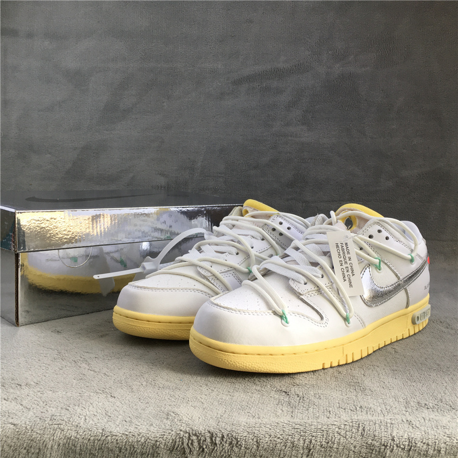 off white x nike dunk low the 50 release date
