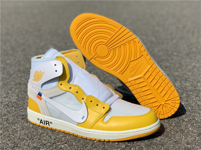 j1 x off white yellow