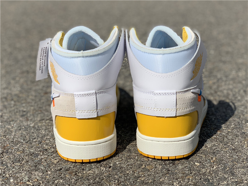 off white canary yellow retro 1