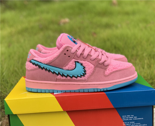 nike dunk low grateful dead pink