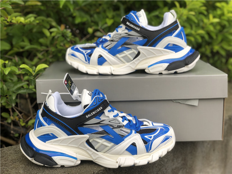 Balenciaga White Blue Online Best Balenciaga White Blue At Wholesale