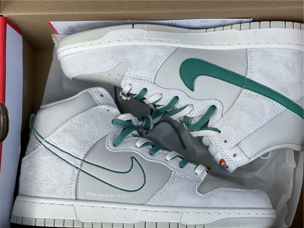 dunk high se first use green