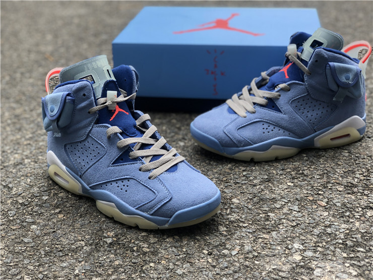 Travis Scott x Air Jordan 6 university blue DH0690-400 online, best Travis Scott x Air Jordan 6 