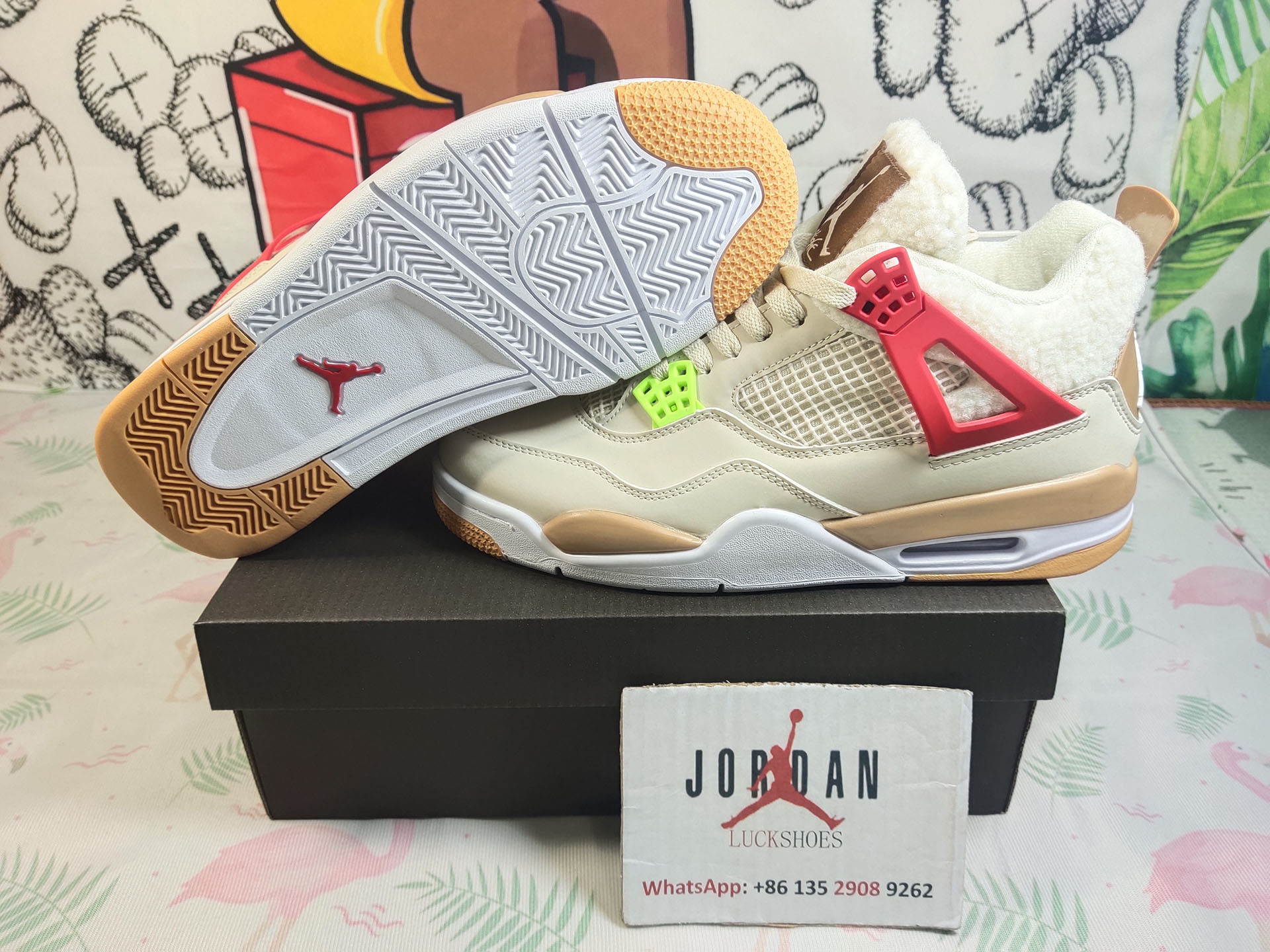 Air Jordan 4 GS Where The Wild Things Are DC0790 103‎ size 8.5 Air Jordan 4 GS Where The Wild Things Are DC0790 103 online  main image 4