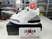 Air Jordan 3 Retro Free Throw Line White Cement 923096 101