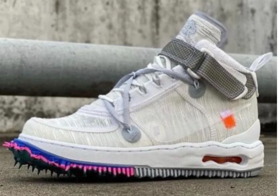 cool kicks | The new OFF-WHITE x Air Force 1 Mid physical image is exposed!