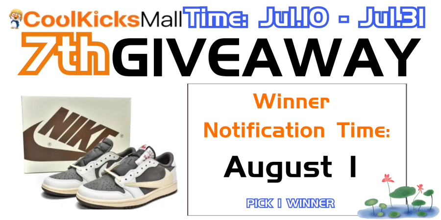 Coolkicks 7th Giveaway---July Activity | Who will be the lucky one