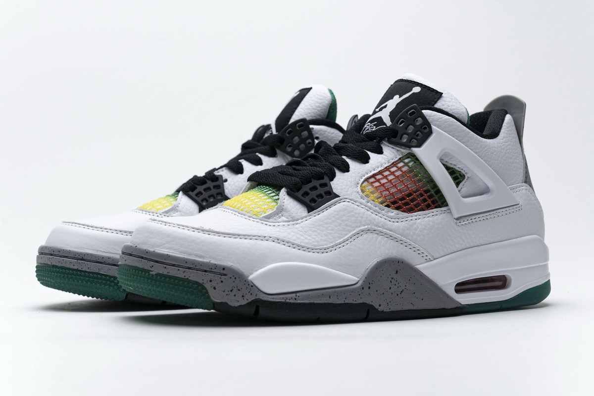 jordan 4 green rasta