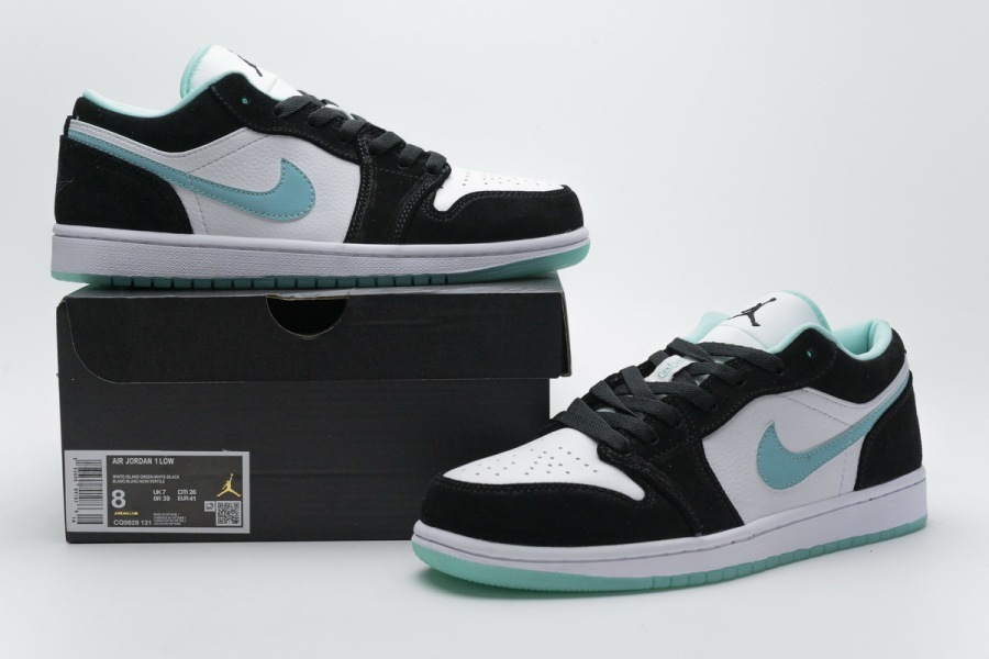 nike jordan 1 low island green