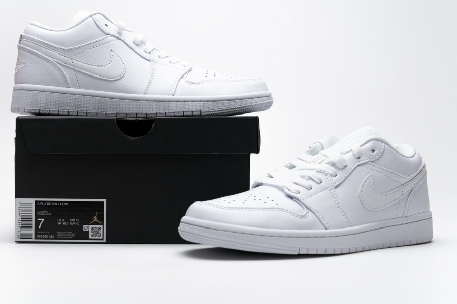 jordan 1 white leather