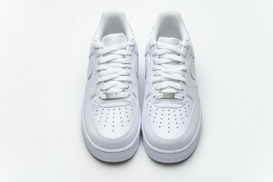 air force ones plain white
