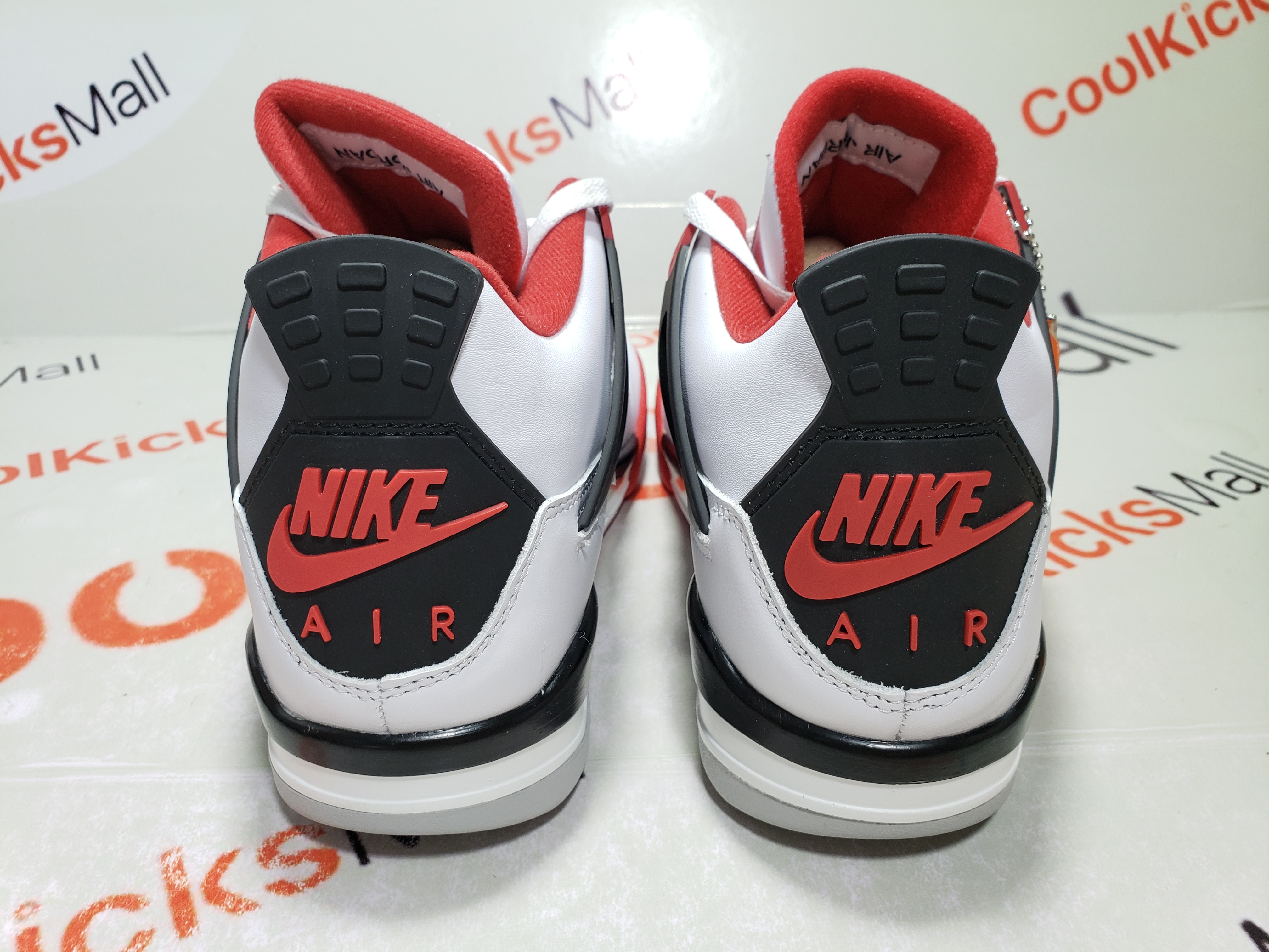 jordan 4 fire red kickz