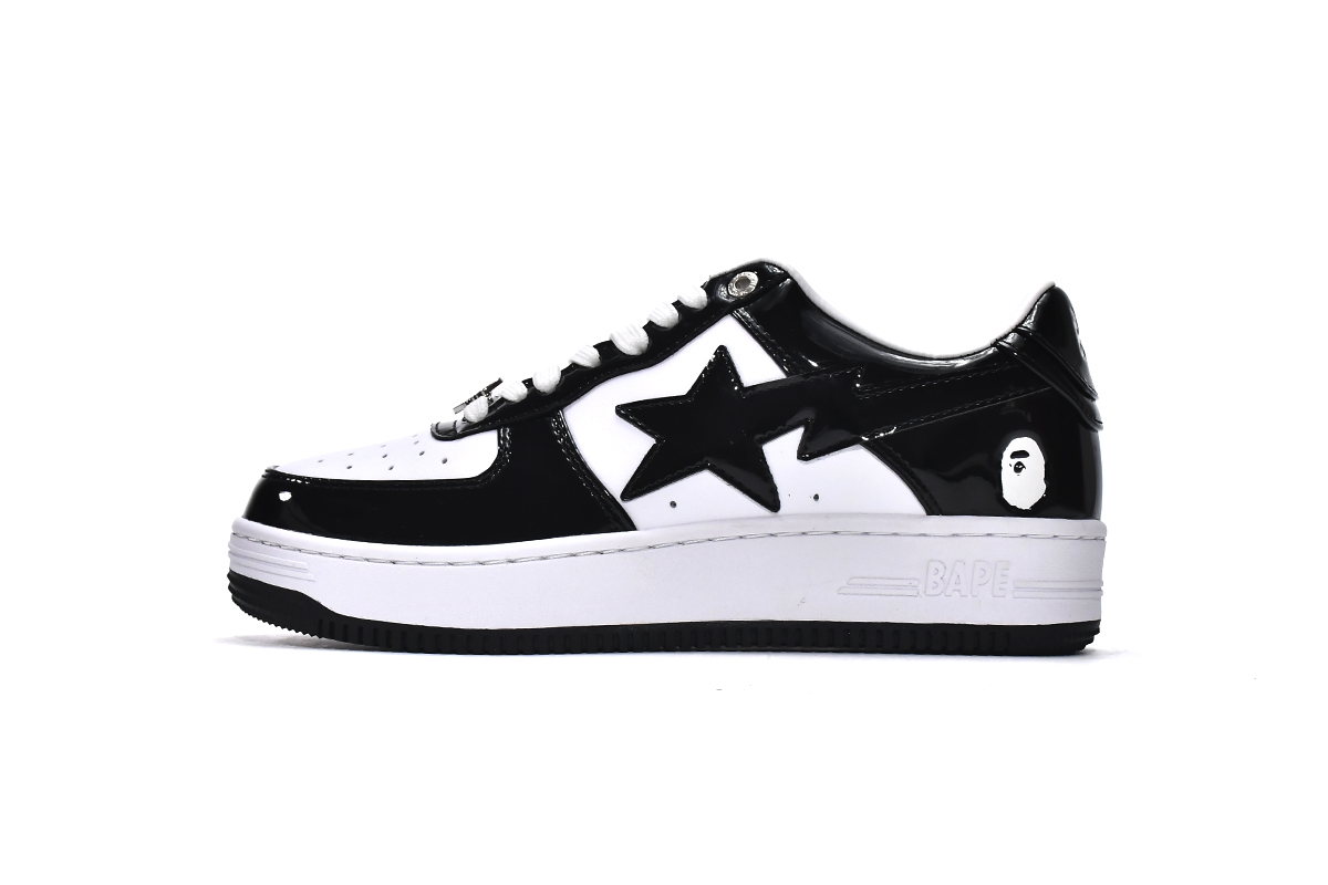 bape sta low black