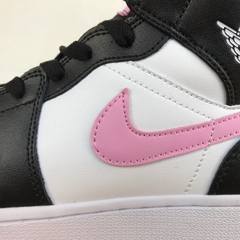 nike air jordan 1 mid gs arctic pink white black