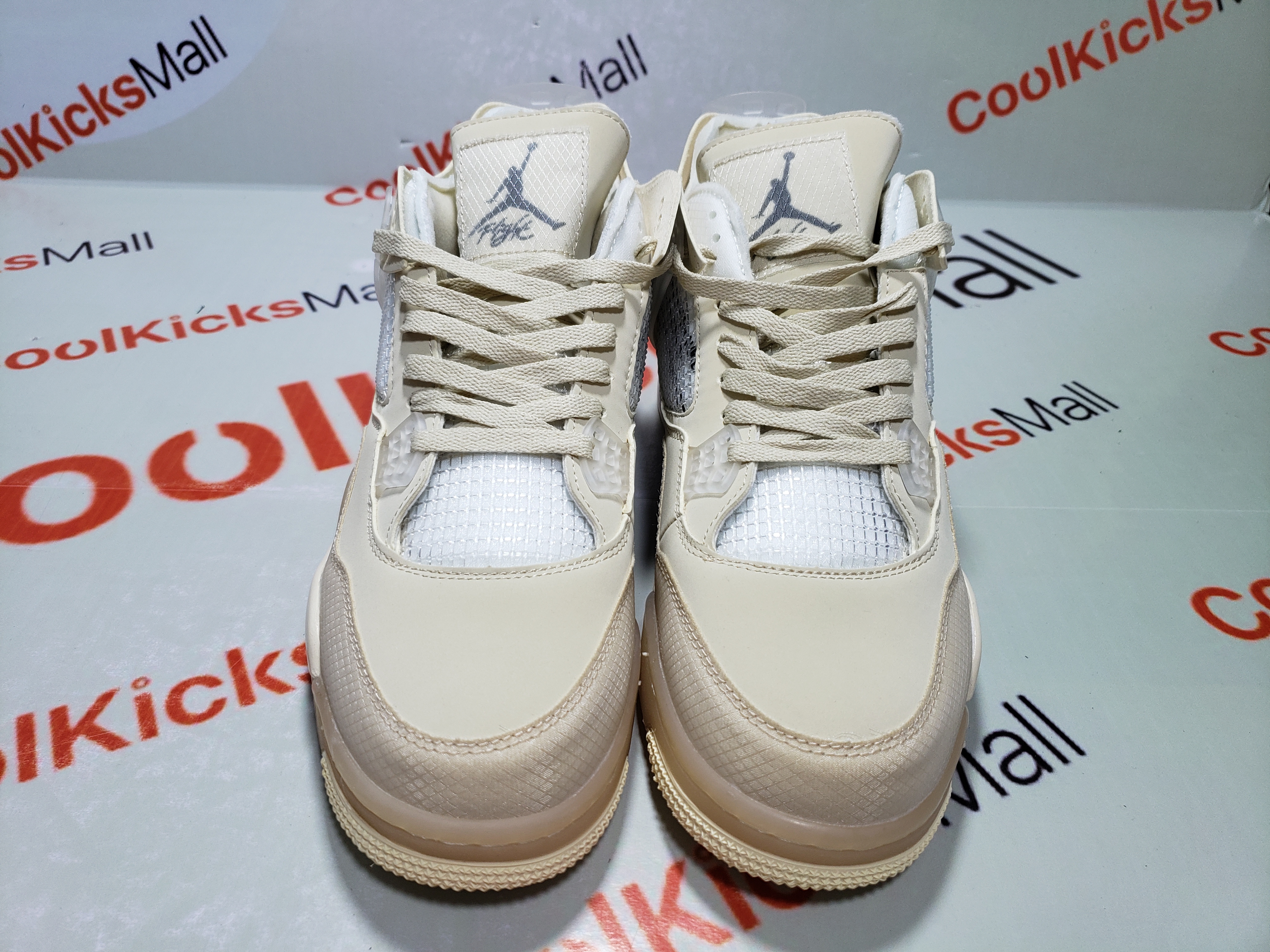 Wmns Air Jordan 4 Retro Off-White Sail – Mad Kicks