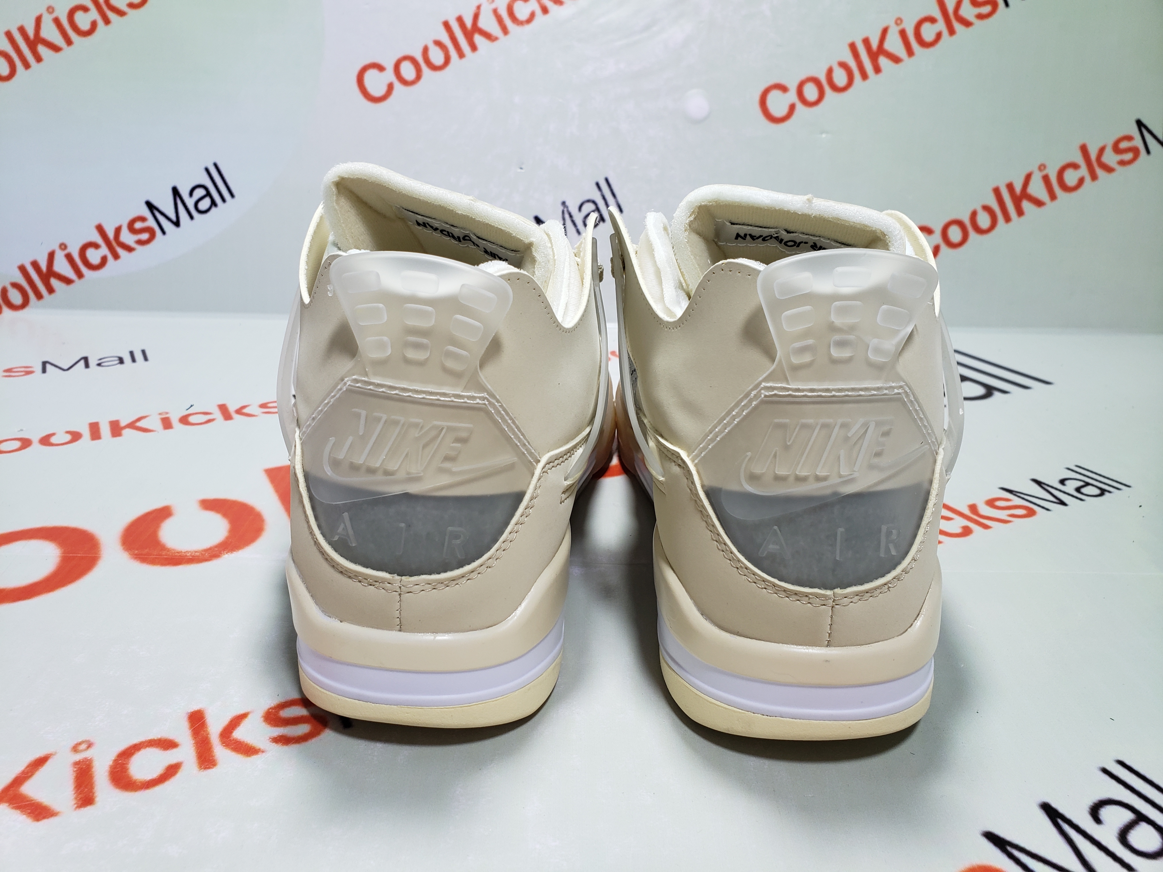 Wmns Air Jordan 4 Retro Off-White Sail – Mad Kicks