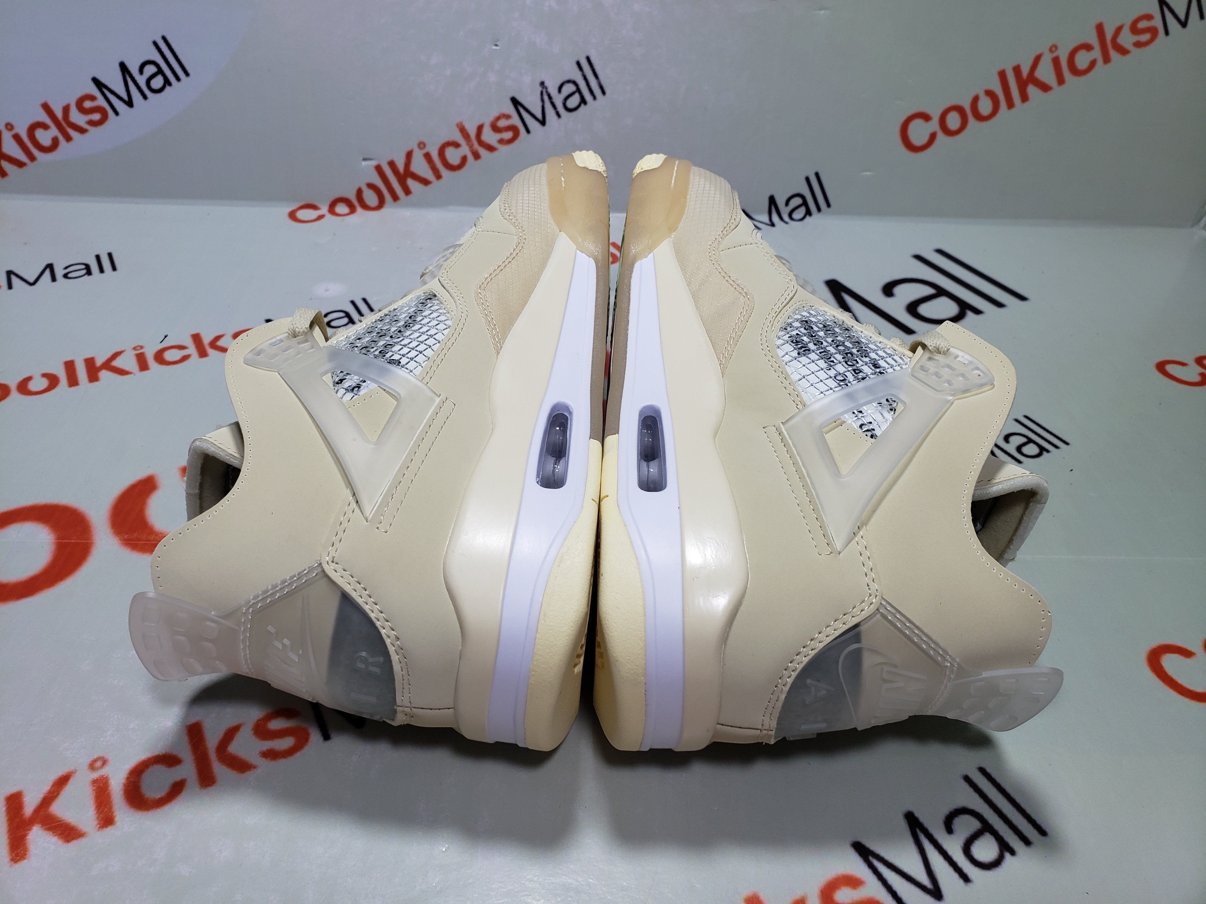 Wmns Air Jordan 4 Retro Off-White Sail – Mad Kicks