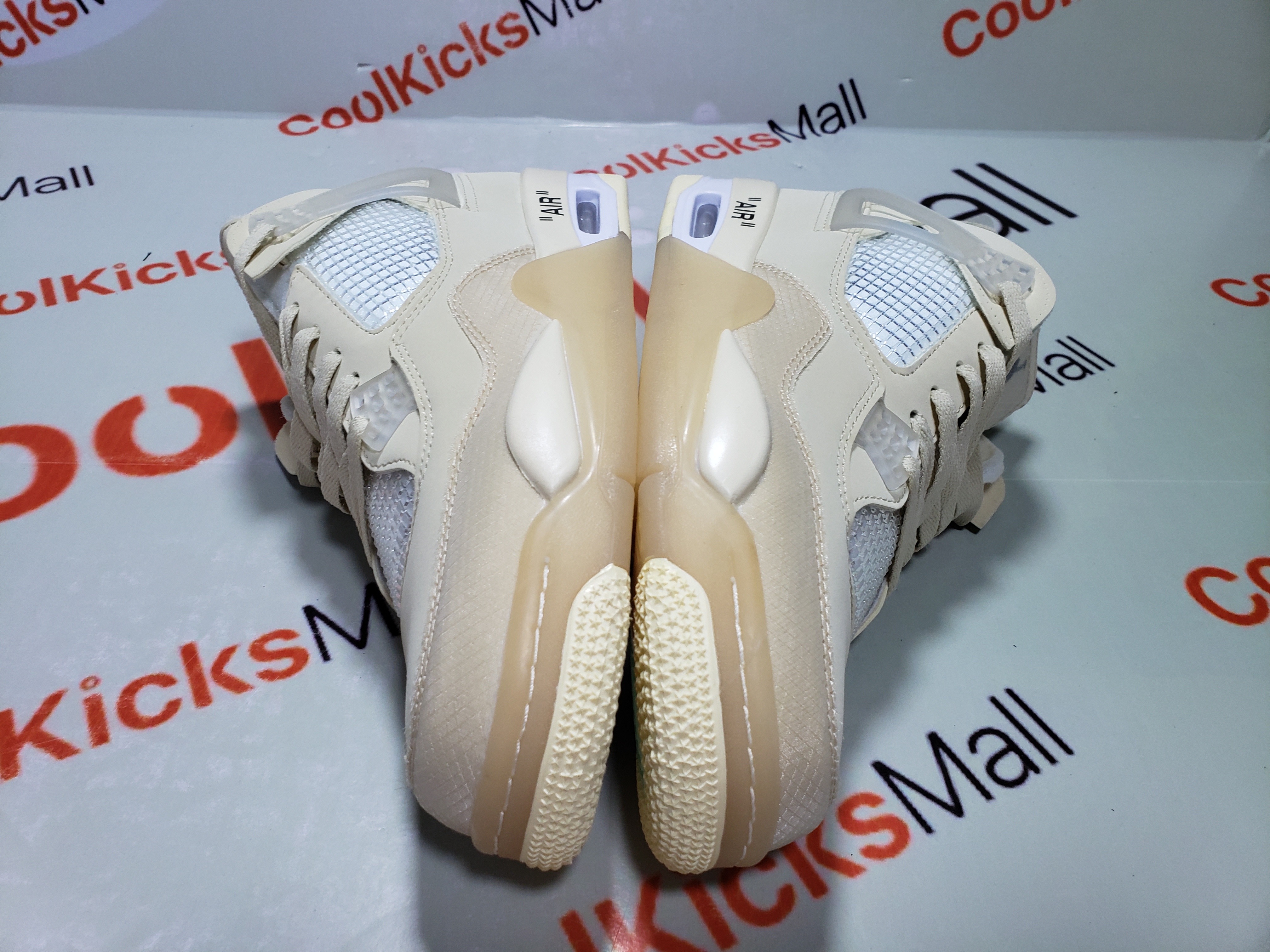 Wmns Air Jordan 4 Retro Off-White Sail – Mad Kicks