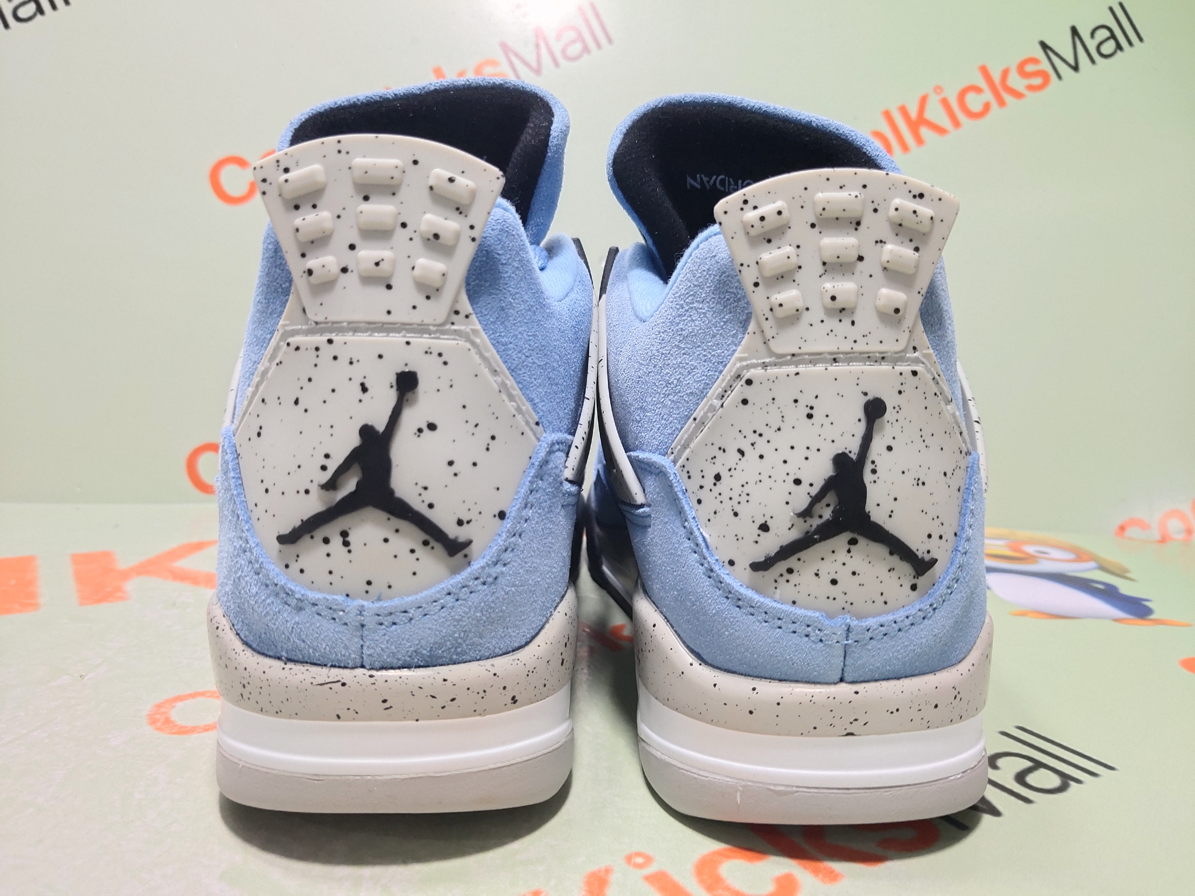 Check These Customs Out. An Air Jordan 4 With An Aqua Feel To It •