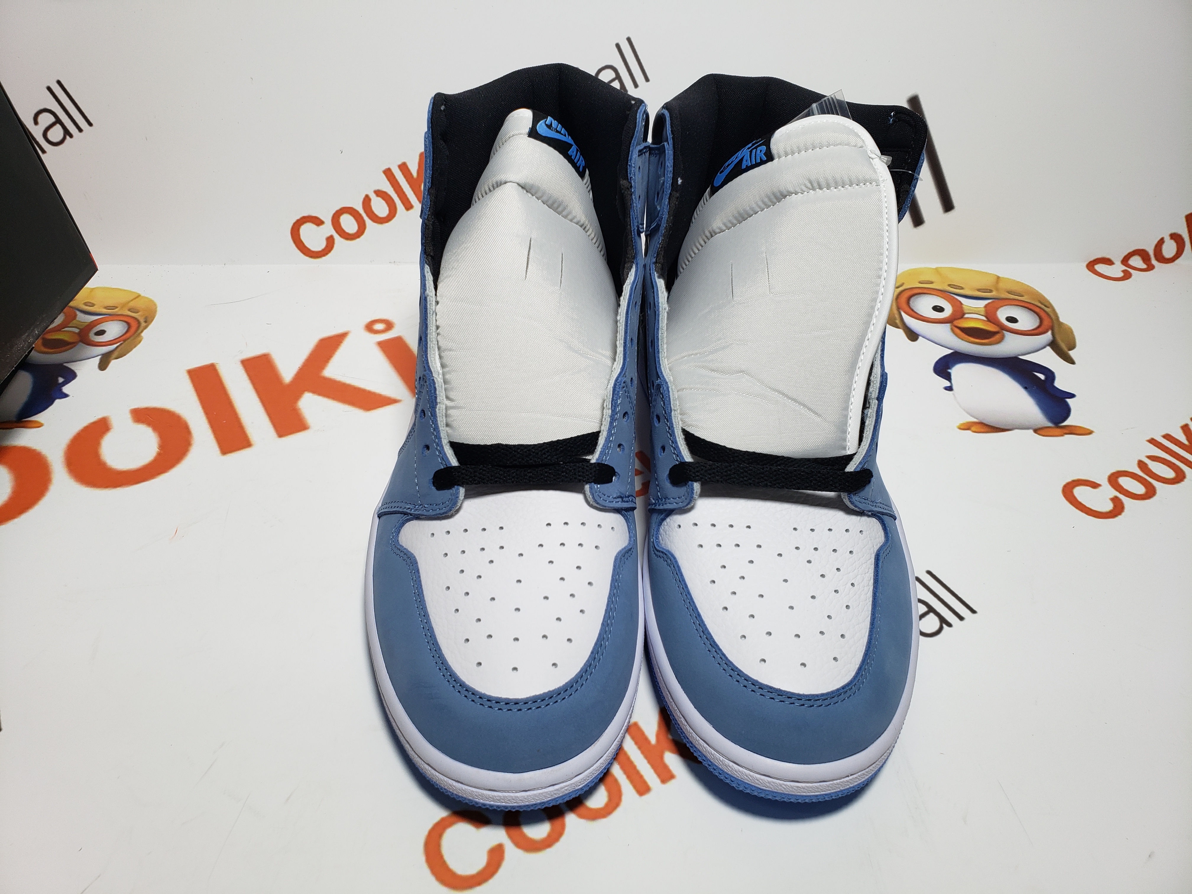 AIR JORDAN 1 MID 'UNIVERSITY BLUE/BLACK-WHITE' – Superkicks