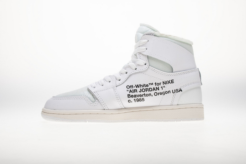 PK God  Air Jordan 1 Retro High Off-White White