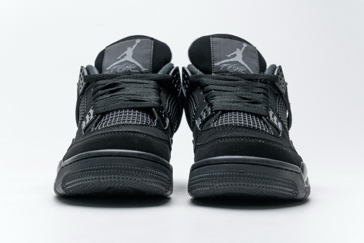 pk god air jordan 4 retro black cat
