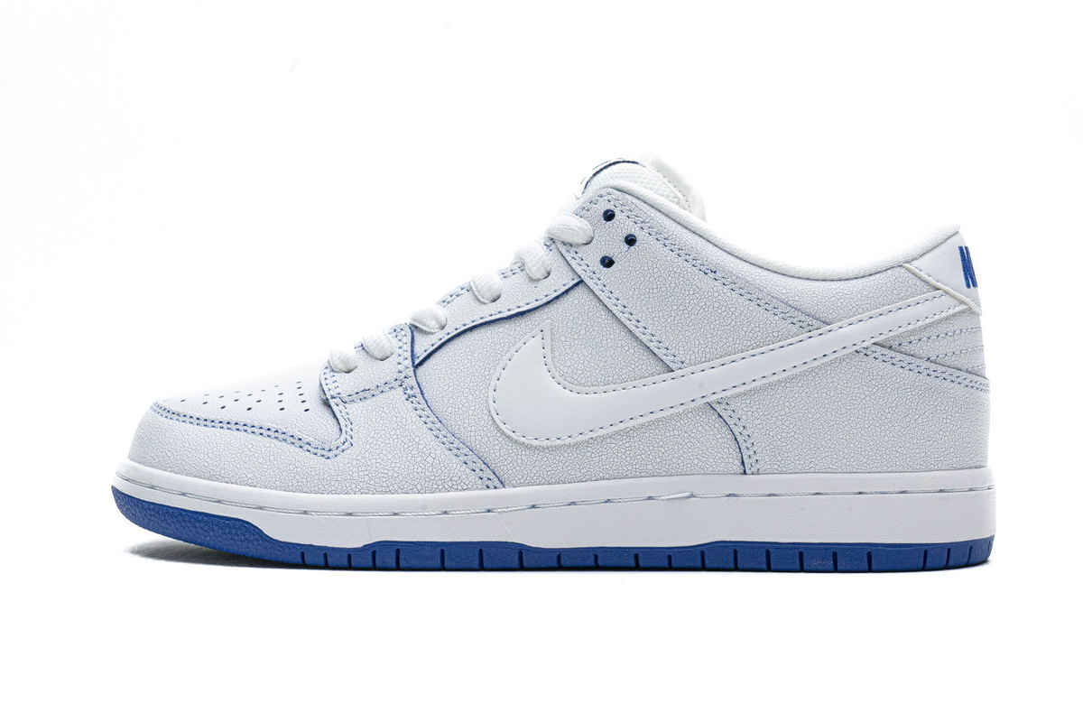 PK God Nike SB Dunk Low Premium White Game Royal