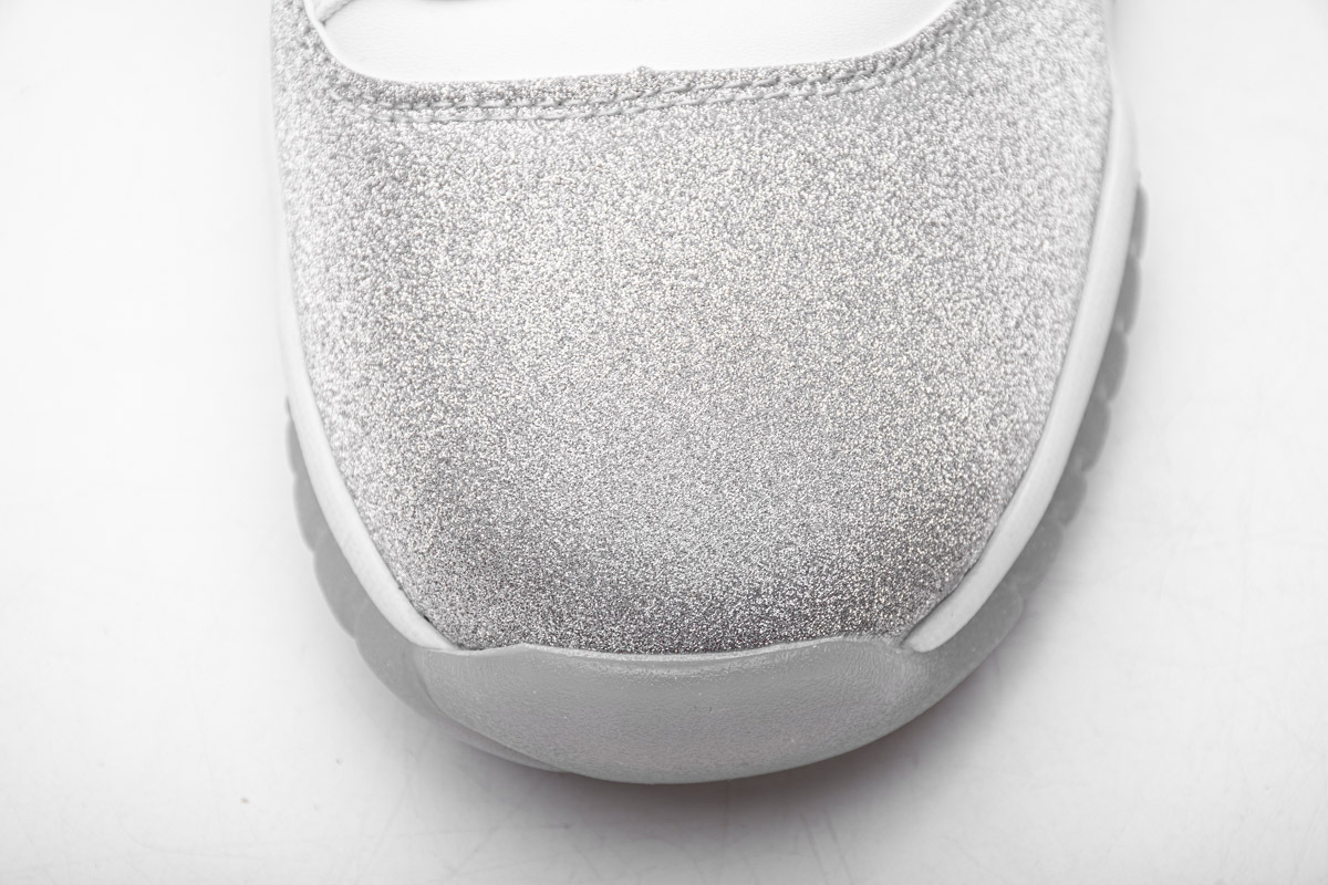 PK God  Air Jordan 11 Retro White Metallic Silver