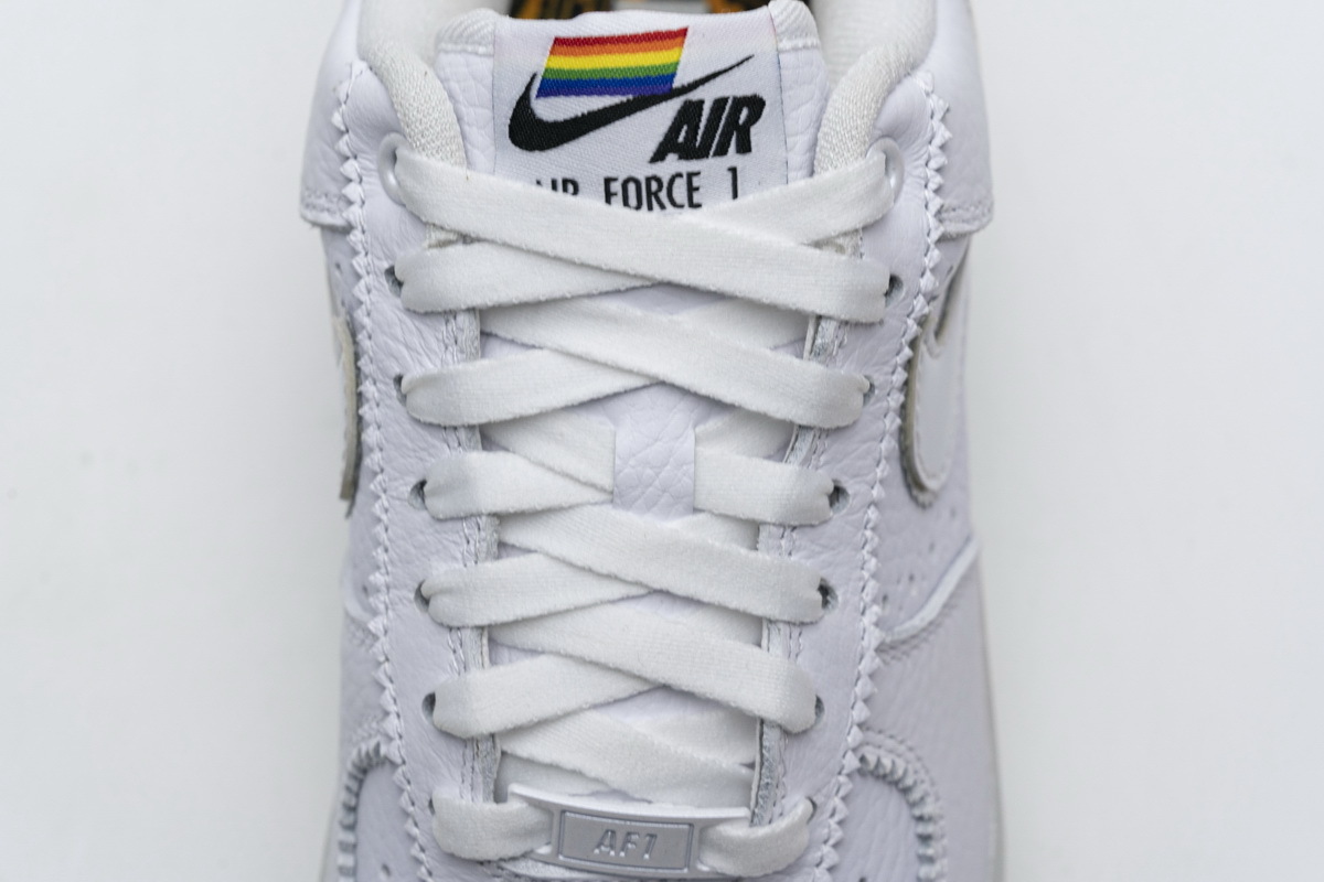 PK God Nike Air Force 1 Low Be True Rainbow Multicolor