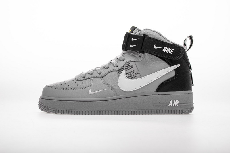 PK God Nike Air Force 1 Mid LV8 Cool Grey
