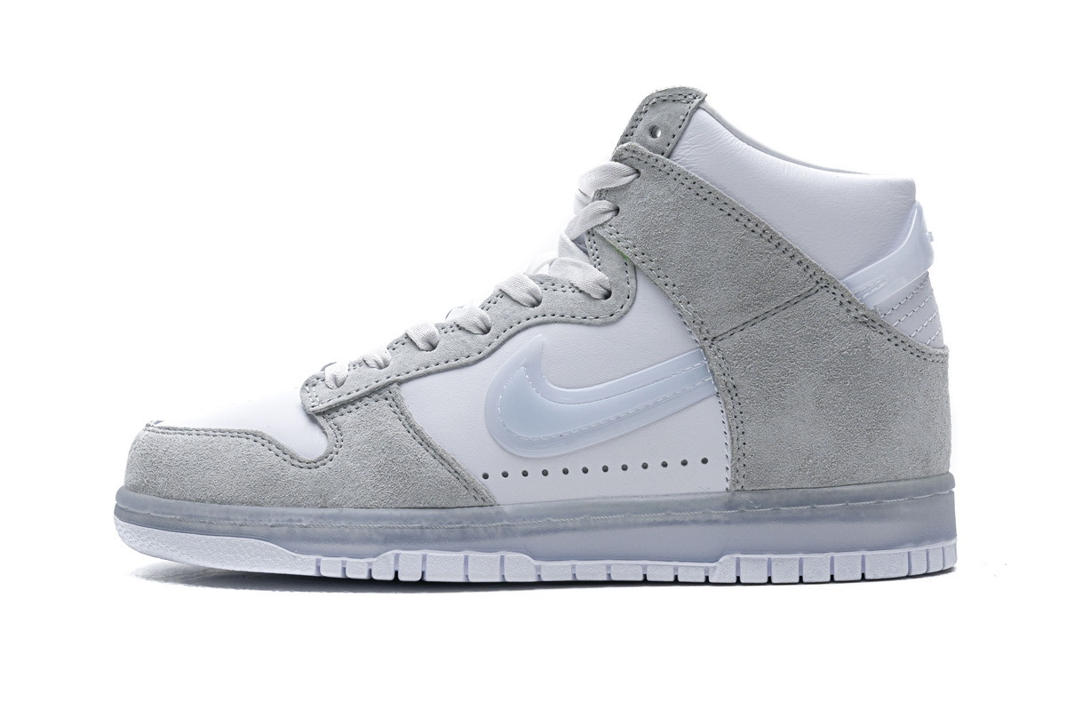 PK God Nike SB Dunk High Slam Jam White Platinum