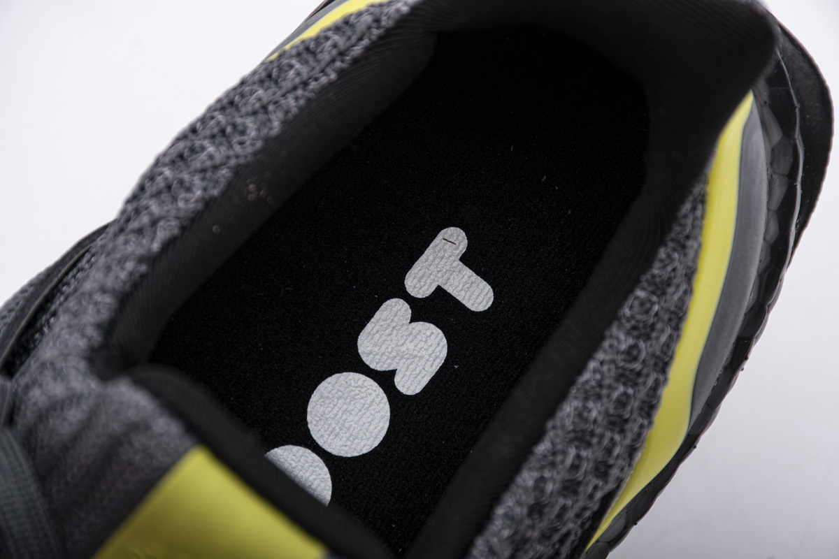 PK God adidas Ultra Boost 4.0 Grey Black Yellow