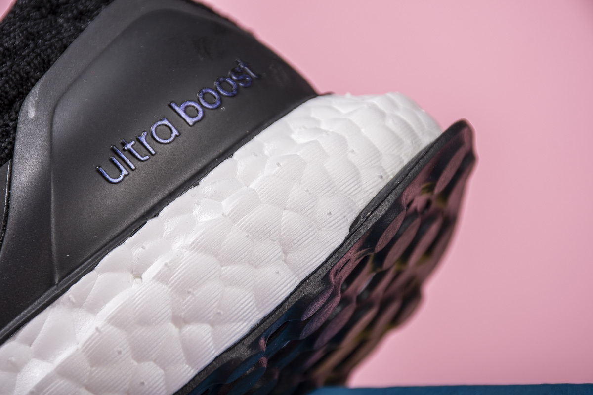  PK God adidas Ultra Boost 4.0 Black Blue Real Boost