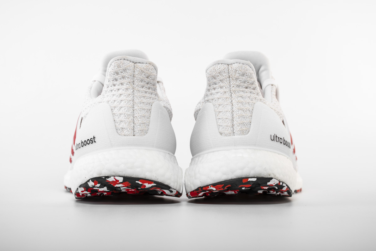  PK God adidas Ultra Boost 4.0 Cloud White Active Red