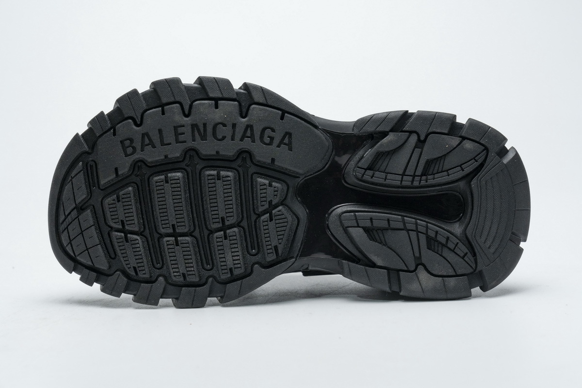 PK God Balenciaga Track Sandal Black