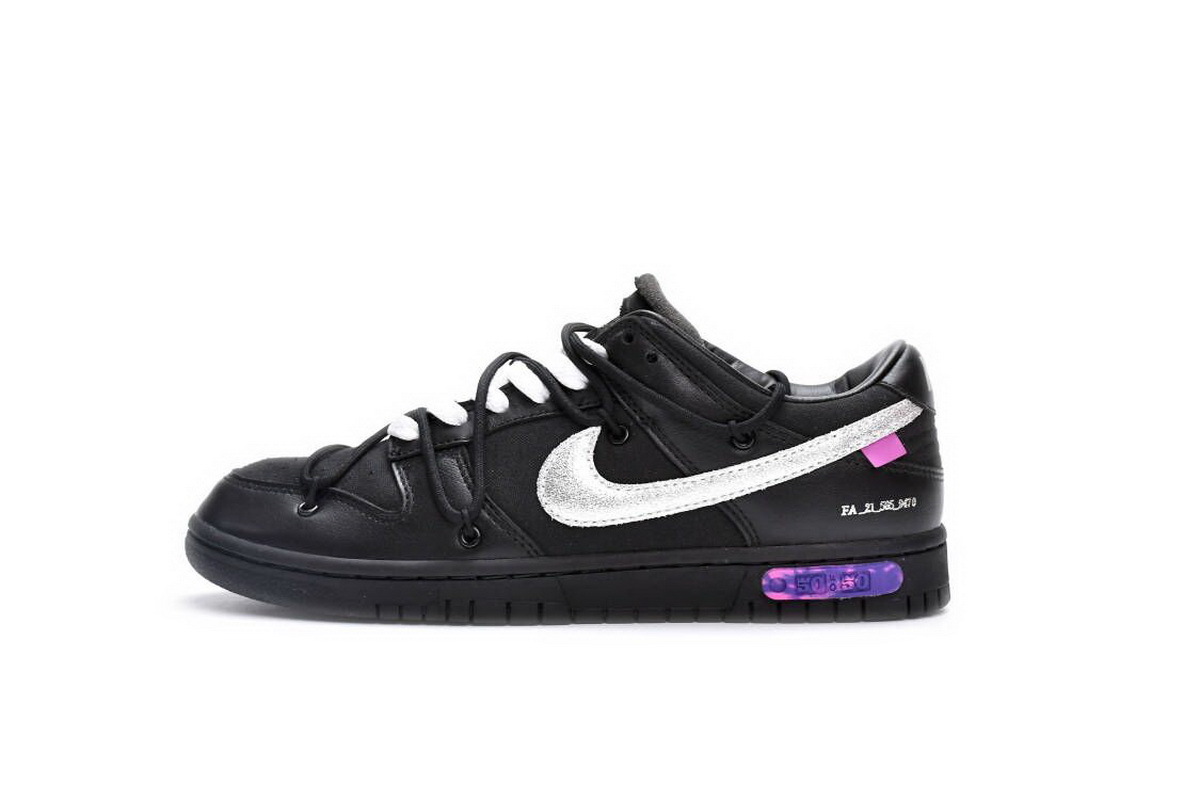 PK God Nike Dunk Low Off-White Lot 50