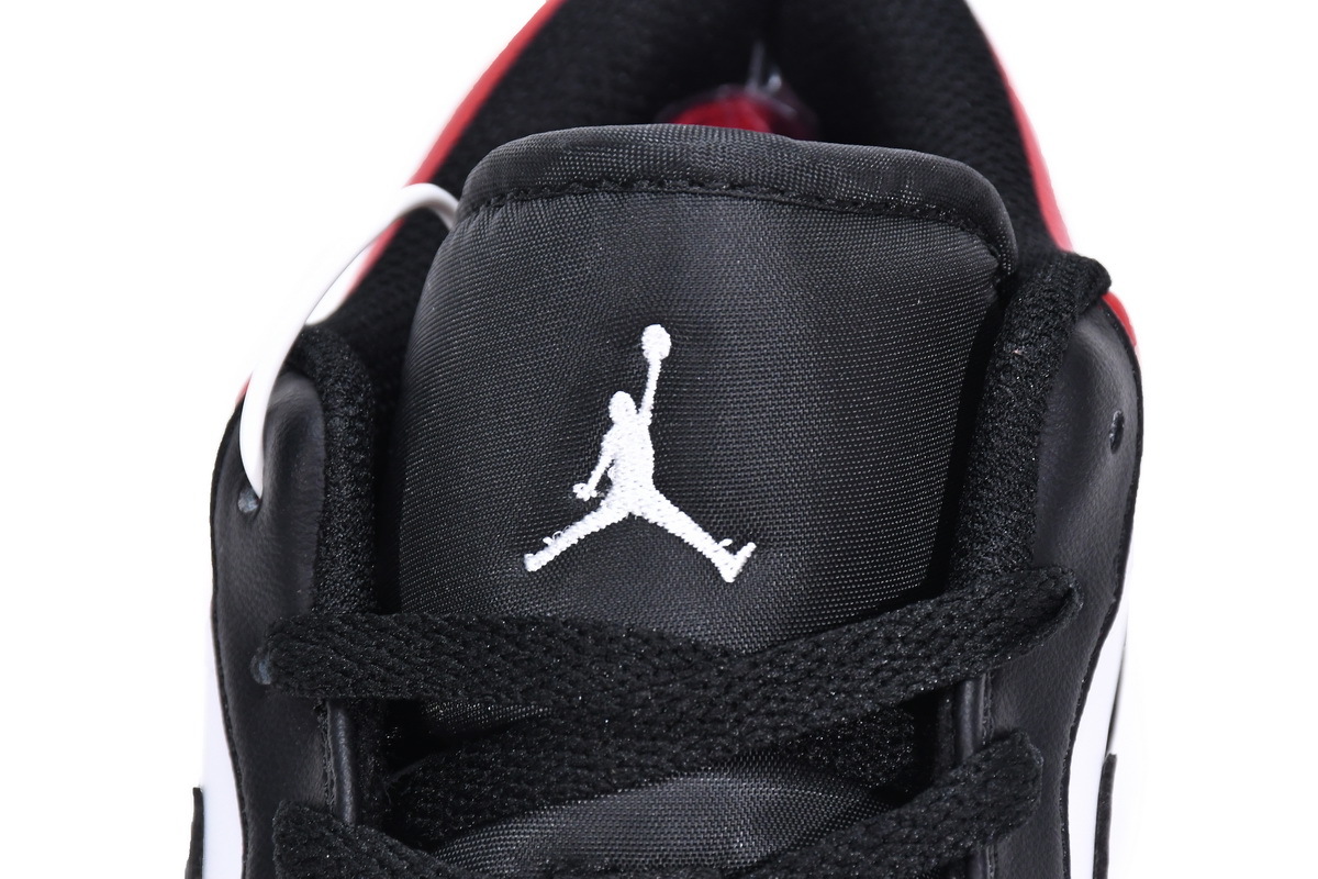 PK God Air Jordan 1 Low Bred Toe