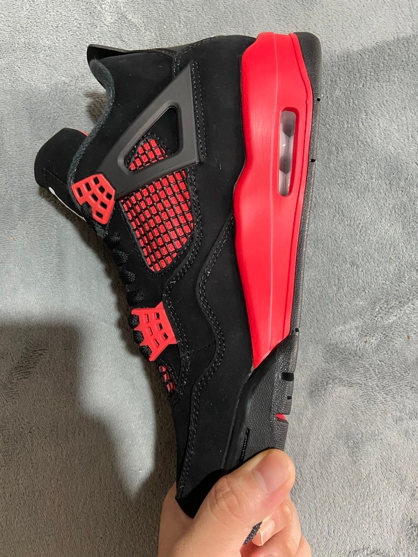  XP Factory Sneakers & Air Jordan 4 Retro Red Thunder  CT8527-016 