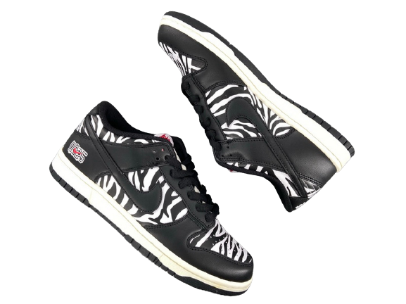 zebra sb dunks