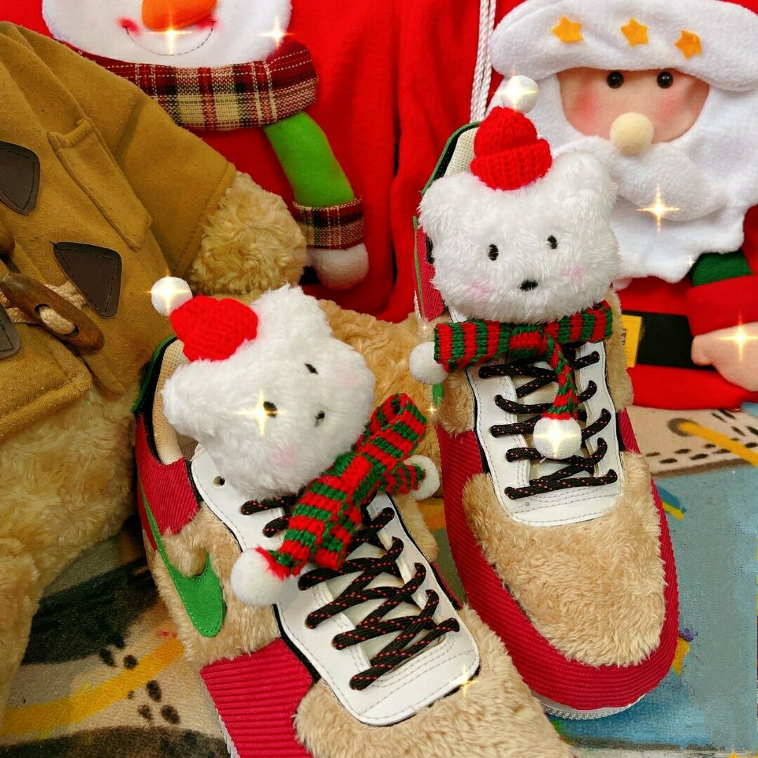 (Christmas Gift) Stocxkshoes Plush bear Brooch & Brooch jewelry (Not Supported Separate Purchase)
